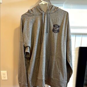 Gray Performance Boston Police Department Men's Hoodie